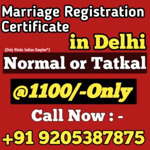 Marriage Registration in Delhi